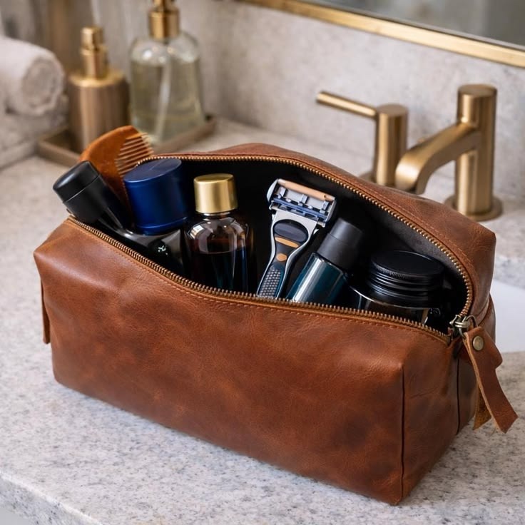 Leather Essential Pouch